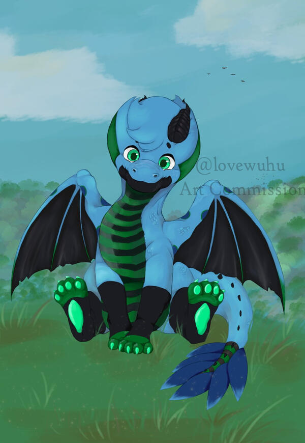 Fullbody Colored Sketch comm